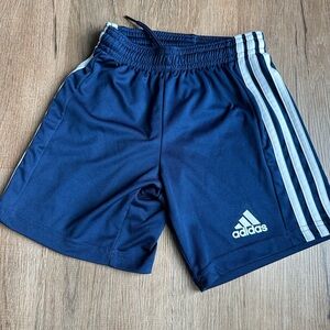 Adidas Navy Blue Athletic Shorts